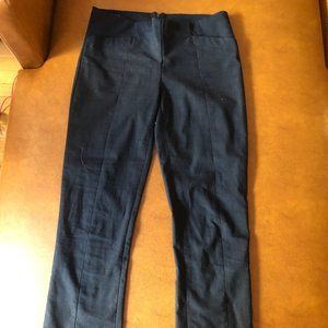 Corey Lynn Calter Cropped Metallic Pants - Size 4 - Gently Worn